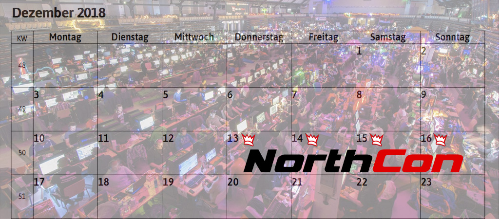 Datum der NorthCon 2018 im Kalender